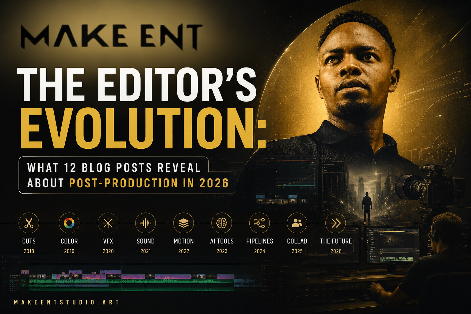The Editor's Evolution: What 12 Blog Posts Reveal About Post-Production in 2026